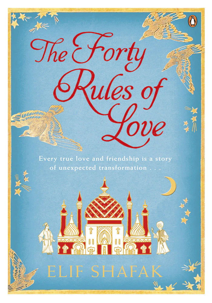 The Forty Rules of Love by Elif Shafak book cover
